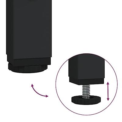 Tv-meubel met deuren 60x35x45 cm bewerkt hout - thumbnail