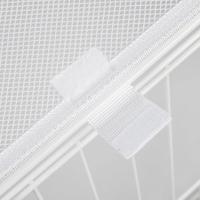 Puppyren met dak grijs 113x79x60 cm - thumbnail