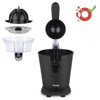 Citruspers - HKoeNIG - AGR82 - Elektrisch - 160 W - Stille inrichting - Matzwart en RVS - thumbnail