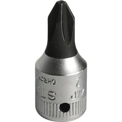 Stahlwille 44 P 2 SCHRAUBENDREHEREINSATZ 1/4 ZOLL 01290002 1/4 (6.3 mm) Schroevendraaierdop PH 2 1/4 (6.3 mm)