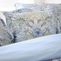 Pip Studio Pip Studio Saluti Grandi Square Cushion - Light Blue 45x45 cm - thumbnail