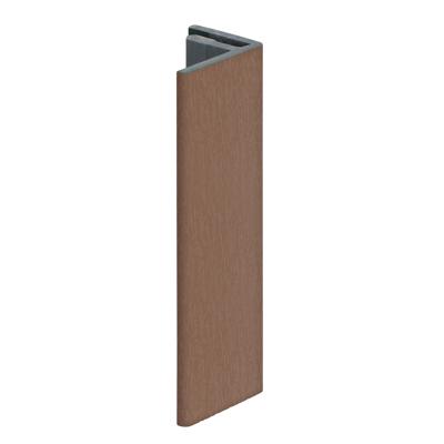 Keralit eindprofiel 17 mm Bruingrijs (2806)
