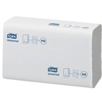 Handdoek tork h2 universal 2laags 213x234mm wit - thumbnail