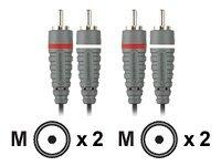 Bandridge BAL4201 audio kabel 1 m RCA Multi kleuren - thumbnail