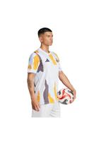 adidas Real Madrid Pre-Match Trainingsshirt 2024-2025 Wit Oranje Blauw - thumbnail