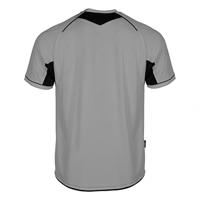 Stanno 429001 Bergamo Referee Shirt k.m. - Grey-Black - XS - thumbnail