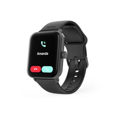 Hama 6010 Smartwatch TFT-Display Telefoonfunctie Waterdicht + GPS Zwart