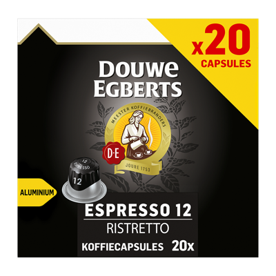 Douwe Egberts Espresso Ristretto - 20 koffiecups