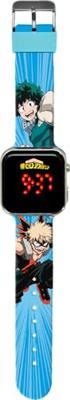 LED-horloge - KINDERLICENTIE - My Hero Academy - Vanaf 4 jaar