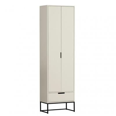 WOOOD Opbergkast 'Silas' Grenen, 210 x 60cm, kleur Dust