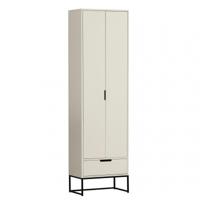 WOOOD Opbergkast 'Silas' Grenen, 210 x 60cm, kleur Dust - thumbnail