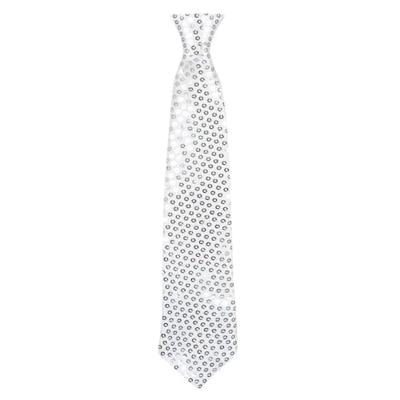 Stropdas Spangles zilver Stropdas Spangles zilver