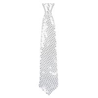 Stropdas Spangles zilver - thumbnail