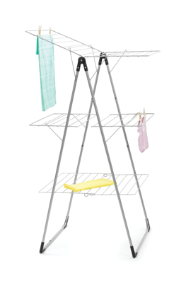 Brabantia droogtoren 23 meter metallic grey Brabantia droogtoren 23 meter metallic grey