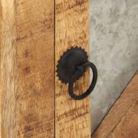 Nachtkastje 40x30x50 cm massief mangohout - thumbnail