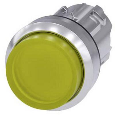 Siemens 3SU10510BB300AA0 3SU1051-0BB30-0AA0 Verlichte druktoets (Ø x h) 29.5 mm x 29.5 mm IP66, IP67, IP69/IP69K 1 stuk(s)