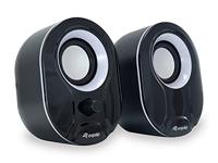 Conceptronic Equip 245333 luidspreker Zwart, Wit Bedraad 3 W - thumbnail