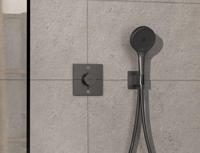 Hansgrohe Showerselect Comfort E thermostaat inbouw voor 2 functies black chrome 15572340 - thumbnail