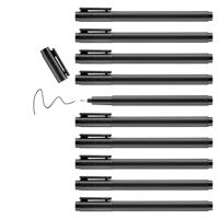 Viltstift edding 8011 rond cleanroom f zwart | 10 stuks - thumbnail