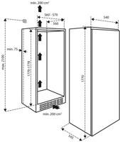 Inventum IVR1785S Inbouw vriezer - thumbnail