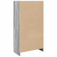 Boekenkast 57x28,5x107,5 cm bewerkt hout grijs sonoma eiken - thumbnail