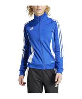 adidas Tiro 24 Trainingsjack Dames Blauw Wit - thumbnail