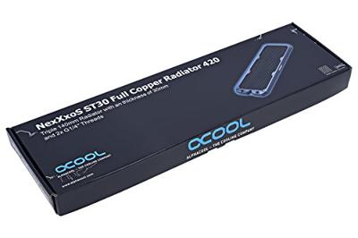 Alphacool Alphacool NexXxoS ST30 Full Copper 420mm Radiator PC-waterkoeling Alphacool Alphacool NexXxoS ST30 Full Copper 420mm Radiator PC-waterkoeling