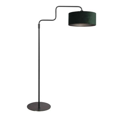 Steinhauer VloerlampBloeba zwart met groene kap - 4165ZW