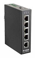 D-LINK DIS-100E-5W 5-Port Fast Ethernet Industriële Switch Zwart - thumbnail