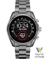 Horlogeband Michael Kors MKT5087 Roestvrij staal (RVS) Antracietgrijs 22mm - thumbnail