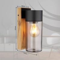 Globo Hout look buitenlampEtsi - 31975 - thumbnail