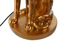 Bureaulamp Home ESPRIT Zwart Gouden 33 x 33 x 78,5 cm - thumbnail