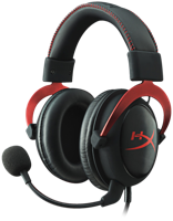 HyperX Cloud II Red, 7.1 virtual surround gaming headset - thumbnail