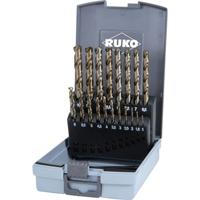 RUKO 215214RO HSSE-Co 5 Metaal-spiraalboorset 19-delig 1 mm, 1.5 mm, 2 mm, 2.5 mm, 3 mm, 3.5 mm, 4 mm, 4.5 mm, 5 mm, 5.5 mm, 6 mm, 6.5 mm, 7 mm, 7.5 mm, 8 mm, - thumbnail