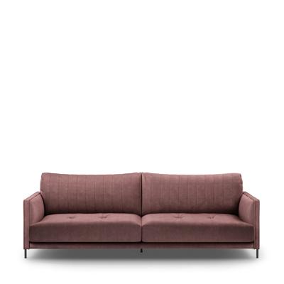 Rivièra Maison 3,5-zits Bank 'Bal Harbour' Velvet, kleur Dusty Pink