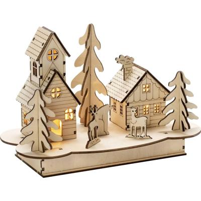 Konstsmide 3238-100 LED-silhouet Huis Warmwit LED Natuur