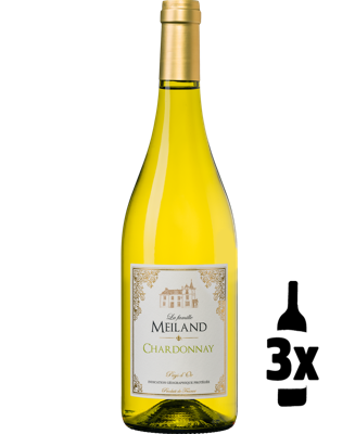 3 flessen La Famille Meiland Chardonnay Probeerpakket