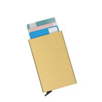 Justified Bags Justified Bags® Basic - Creditcardhouder - RFID - Card Protector - Gold/Sand - thumbnail