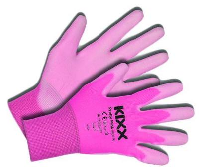 Kixx handschoen pretty pink maat 8 Kixx handschoen pretty pink maat 8
