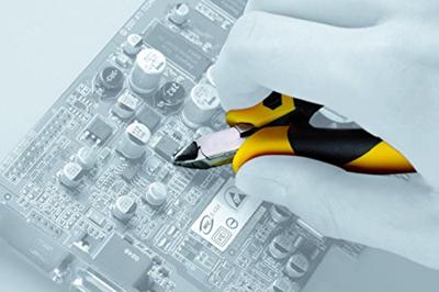 Wiha Zijkniptang Professional ESD brede, halfronde kop met facet | 115mm/4 12" - 26831 - 26831 Wiha Zijkniptang Professional ESD brede, halfronde kop met facet | 115mm/4 12" - 26831 - 26831