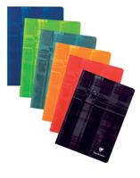 Clairefontaine schrift ft A4, 120 bladzijden, geruit 5mm, geniet, geassorteerde kleuren - thumbnail