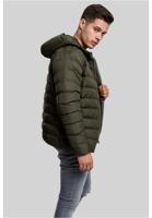 Urban Classics / Gewatteerde jassen Basic Bubble in olijfgroen - thumbnail