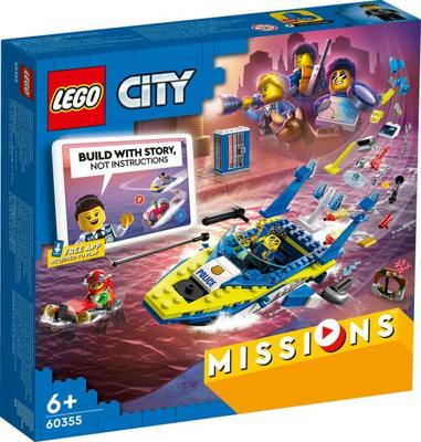 LEGO city - waterpolitie recherchemissies constructiespeelgoed (60355)
