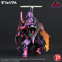 Godzilla vs. Evangelion Deforeal PVC Statue Test Type-01 Burning G Awakening Form 19 cm - thumbnail