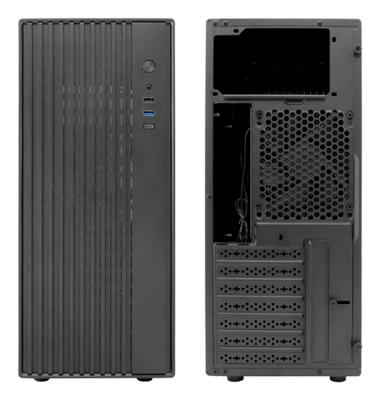 ATX Semi-toren BehuizingCoolBox COO-PCA850-0 Zwart