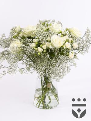 Wit centerpiece - Zilver | Medium Wit centerpiece - Zilver | Medium