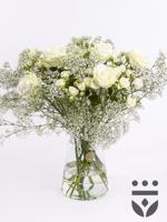 Wit centerpiece - Zilver | Medium - thumbnail