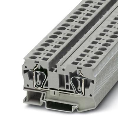 Phoenix Contact 3031487 Doorgangsklem 8.2 mm Spanveer Grijs 1 stuk(s) Piece