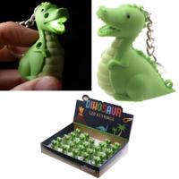 Dinosaurus LED Sleutelhouder - thumbnail