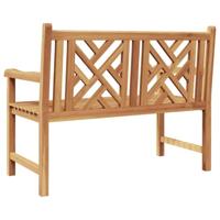 Tuinbank Bruin 114 x 60 x 90 cm Massief teakhout - thumbnail
